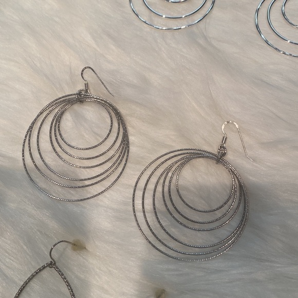 NEW 925 sterling earrings bundle of 2 - Picture 1 of 2